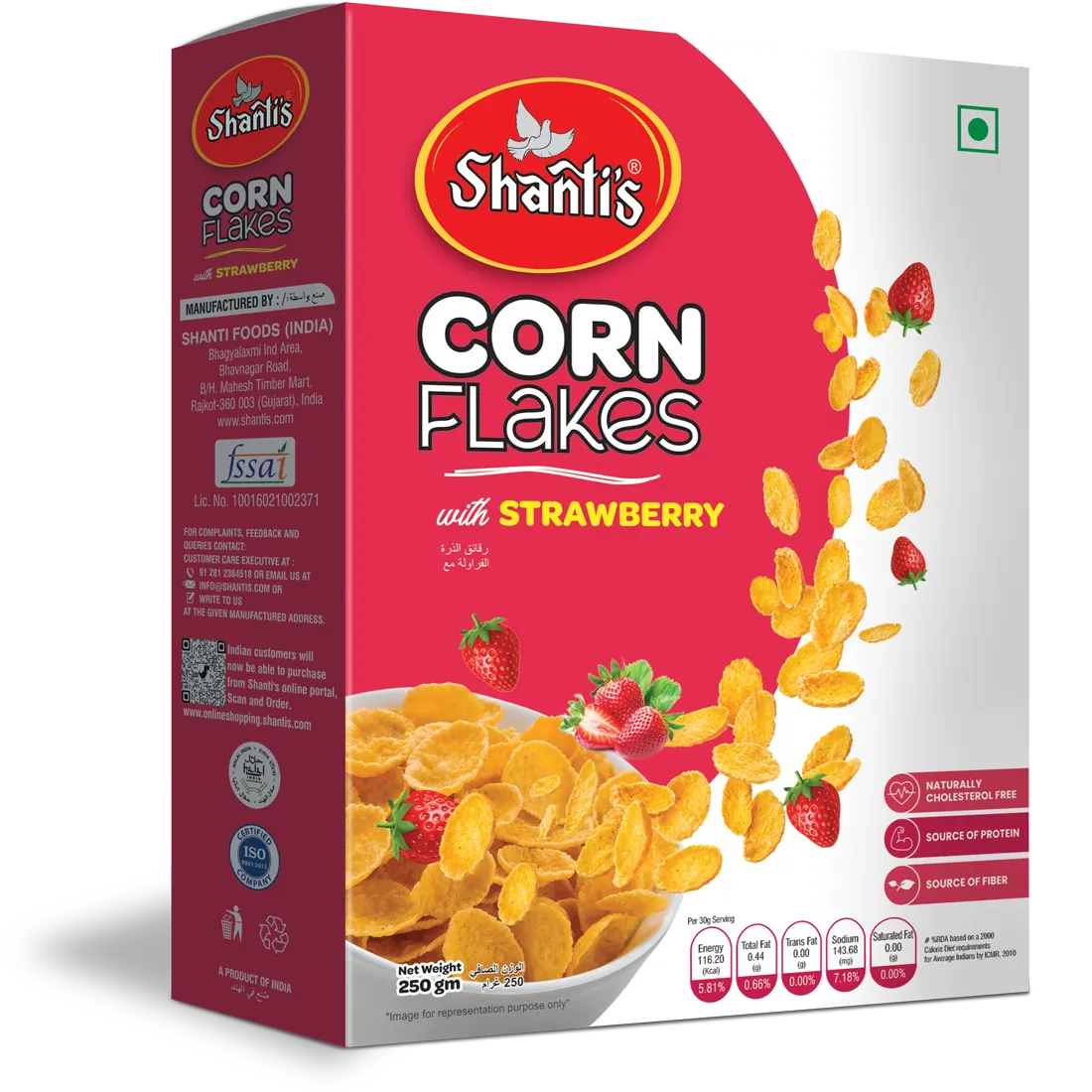 Strawberry Corn Flakes