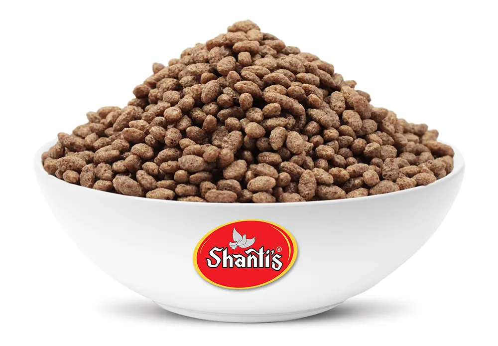 Rice crispy cocoa oval